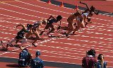 Womens Paralympic 100m heats